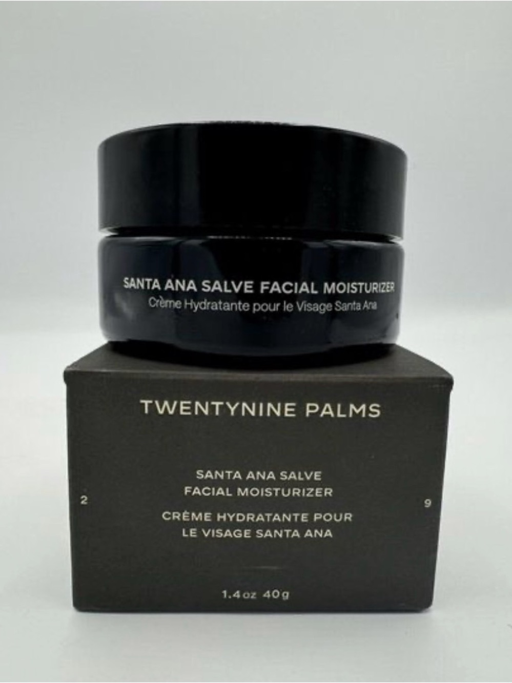 TwentyNine Palms Santa Ana Salve Facial Moisturizer — Black